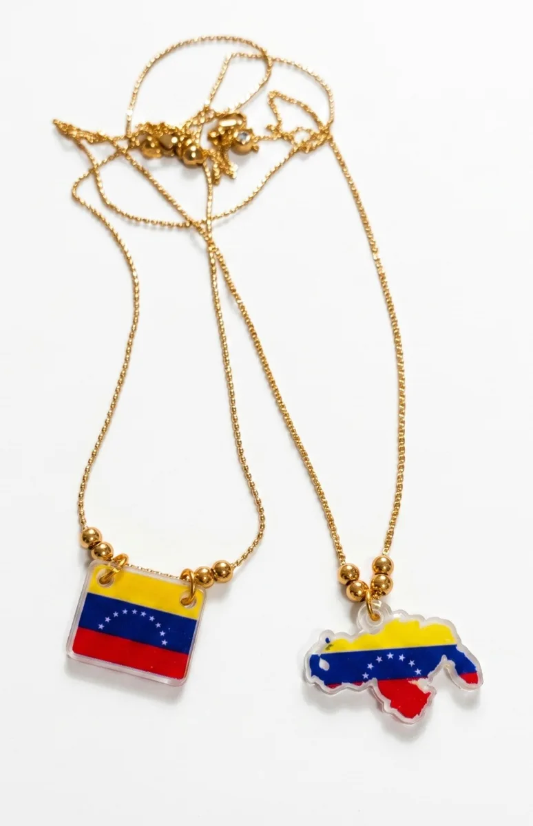Cadenas Venezuela (dijes acrilicos)